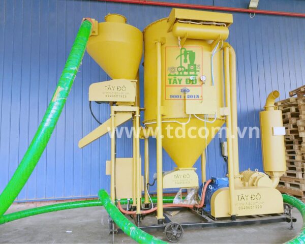 Organic fertilizer, Stone powder , soybean meal pneumatic conveyor machine capacity 10 tons / hours - Image 3