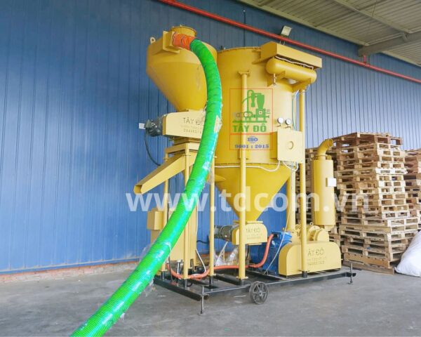 Organic fertilizer, Stone powder , soybean meal pneumatic conveyor machine capacity 10 tons / hours - Image 4