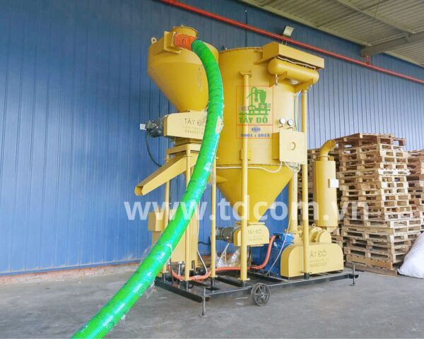 Organic fertilizer, Stone powder , soybean meal pneumatic conveyor machine capacity 10 tons / hours - Image 5