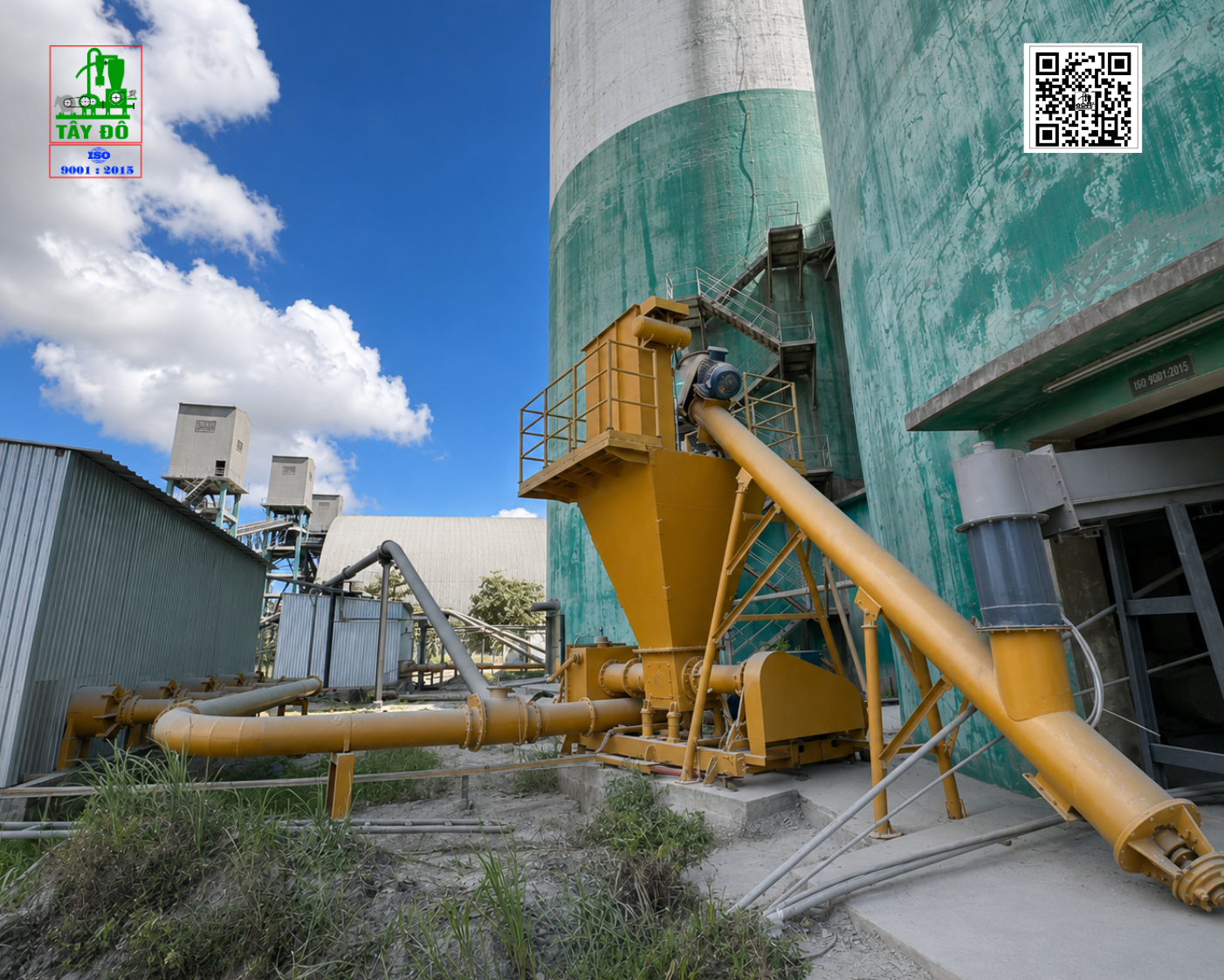 Cement blowing system - Screw pump TD350