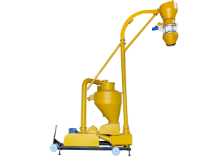 plastic penumatic conveyor with a capacity of 20 ton/hours